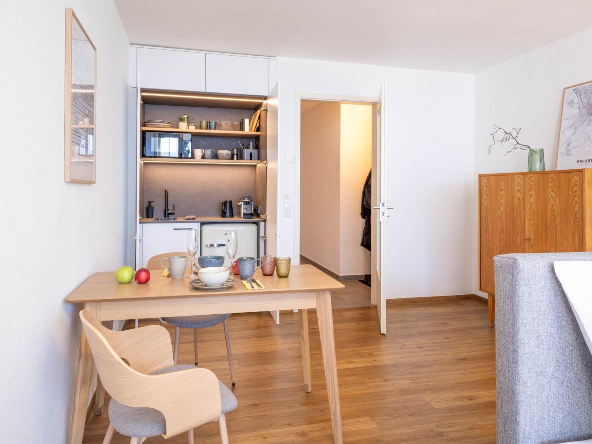 Altstadt Apartment For 2 Эрфурт Экстерьер фото